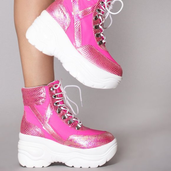 yru ice matrixx platform sneakers